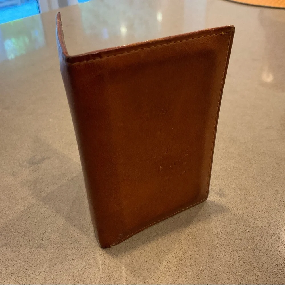 CARD CASE in American Belting Leather by Bosca